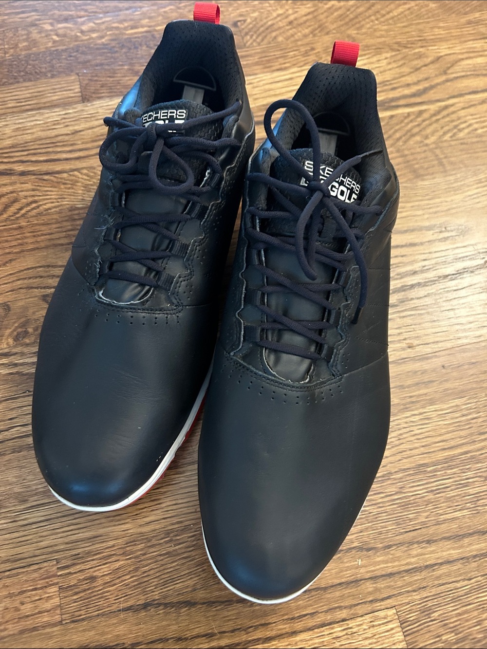 Skechers Men’s Black Go Golf Shoes. Size 13